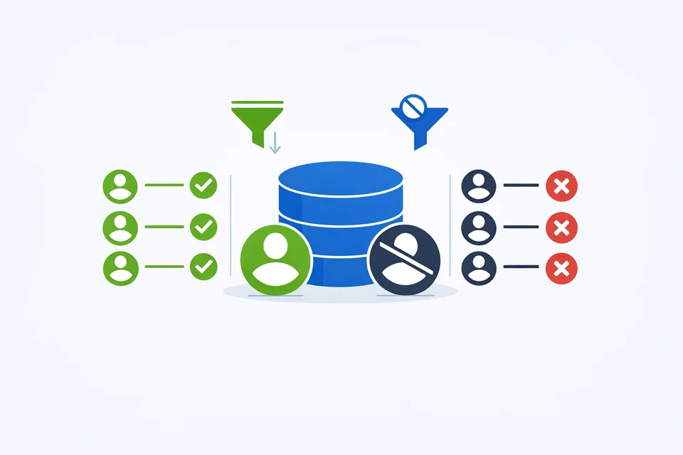 Černá listina a Seznam potlačených