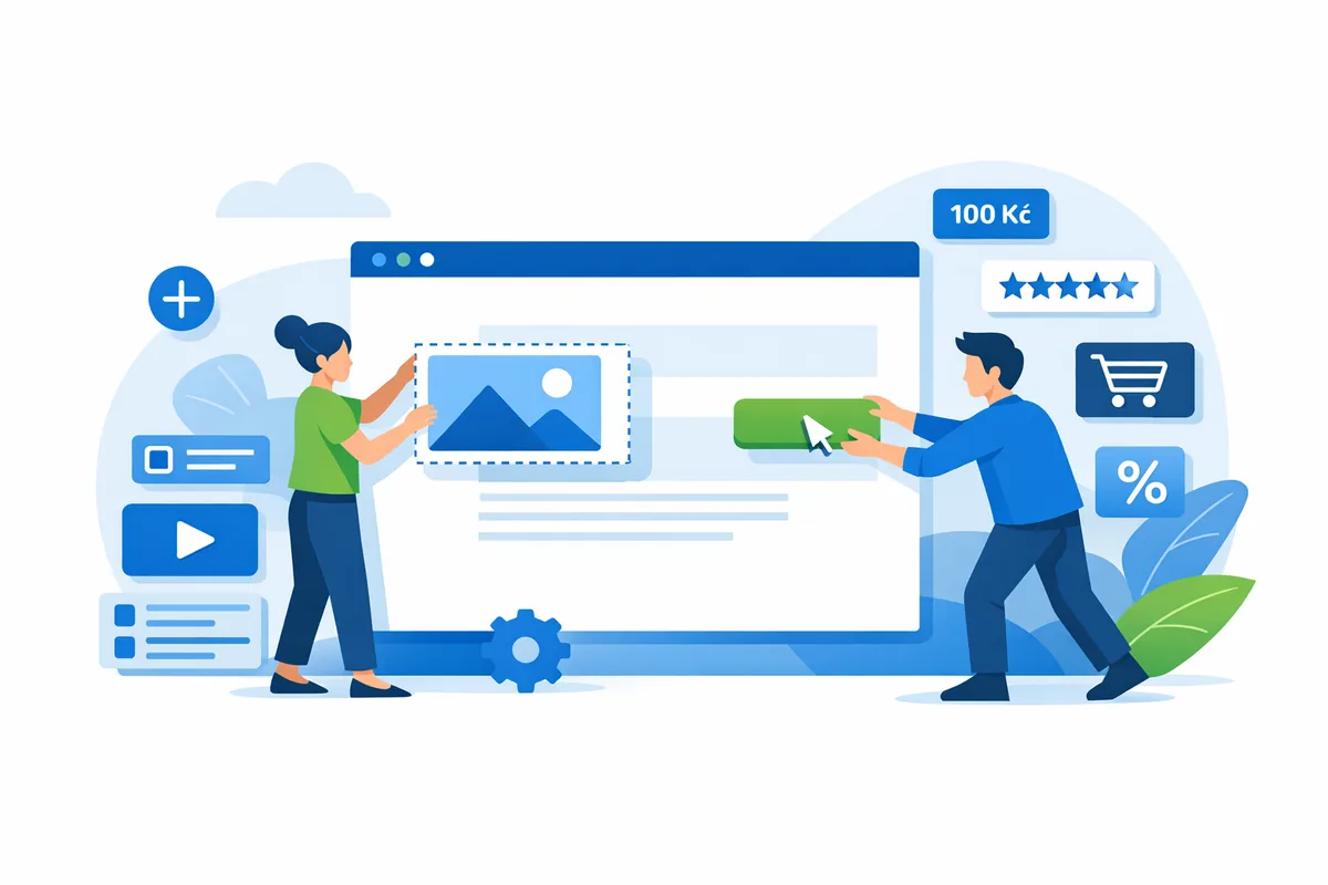 Drag & drop web zdarma