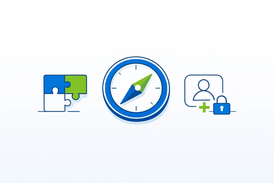 Orientace v aplikaci a založení účtu