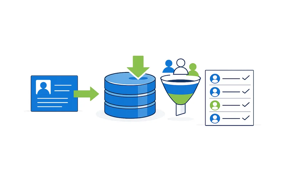 Tvorba a import odběratele do seznamu