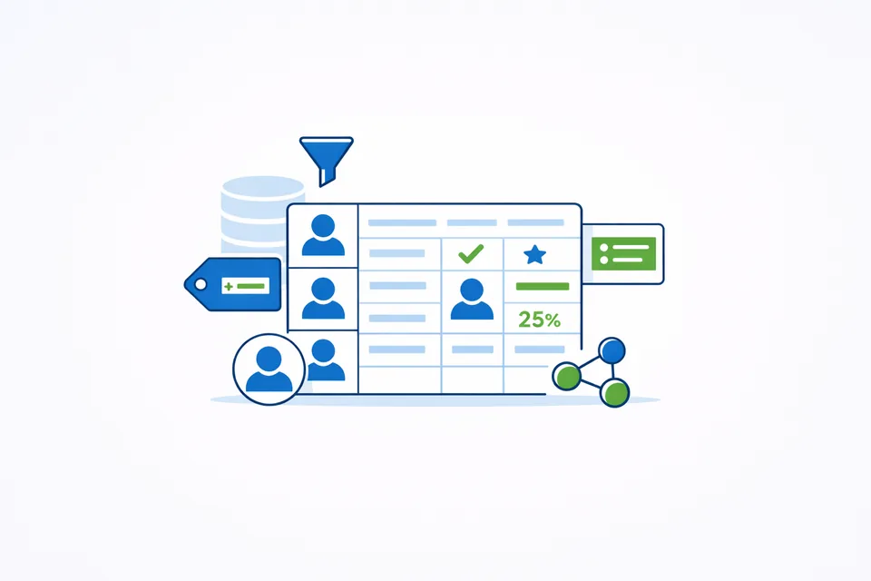 Vlastní pole v seznamu odběratelů